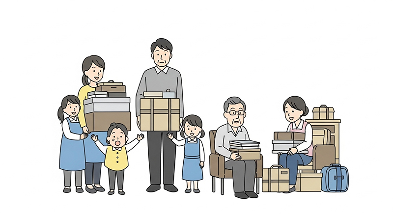 『家族トランクルーム』の具体的な活用法